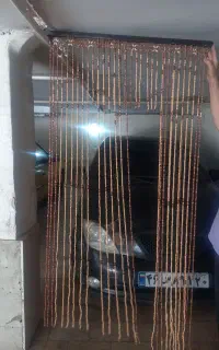 پرده ریشه ای چوبی