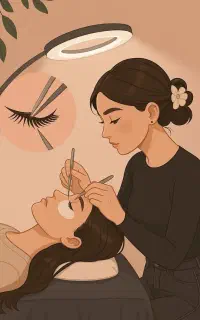 جویای کار در سالن ( مژه کار ) هستم