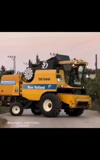 نیازمند راننده کمباین نیوهلند