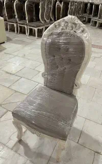 صندلی تالار رستوران تمام چوب گردو