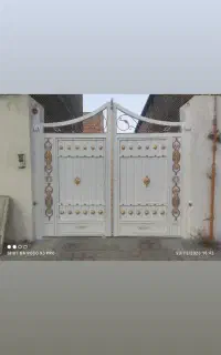 نقاشی ساختمان درب پنجره چهار چوب
