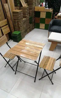 ۲نفره میز صندلی تاشو کمجا
