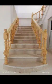 نصب ورنگاری انواع نرده چوبی