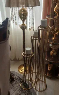 شمعدان و اباژور جهزیه