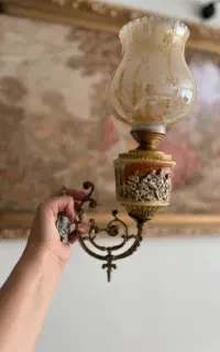 دیوارکوب آنتیک ایتالیایی