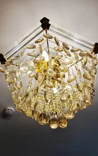 لوستر کریستالی زیبا