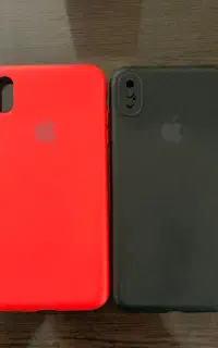 دوتا جلد سلیکونی آیفون xs max