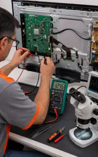 آموزش تعمیرات تلویزیون lcd مانیتور کنسول بازی، ضبط
