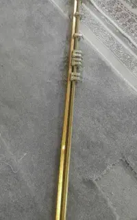 چوب پرده طلایی ومعمولی