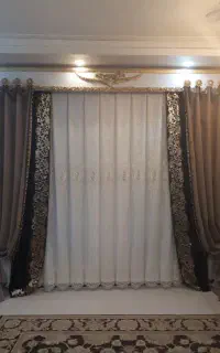 پرده دراپه دوخت تهران پارچه های اعلا