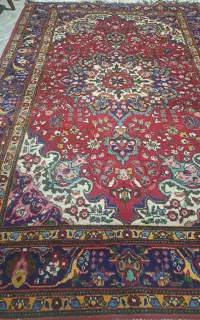 دو تخته فرش پشمی ۶ متری