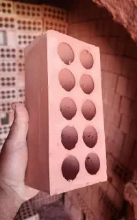 دیوار چینی با آجر سفال