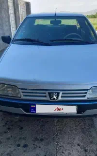 پژو 405 مدل 89 بدون رنگ دوگانه فابریک