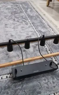 لوستر چوبی-فلزی