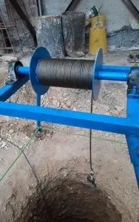 مغنی چاه کنی و کنده کاری و تخریب ساختمان