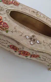 جا دستمال کاغذی جنس برنج سنگین