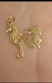 دو قطعه طلا در حد نو