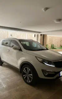 اسپورتیج ۲۰۱۵ سفید فول بیرنگ