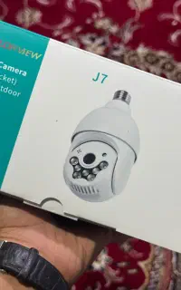 دوربین لامپی ۳۶۰سیم کارتی با انتقال تصویر رایگان