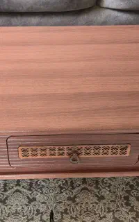 جلومبلی تک کشو و میز عسلی طرح چوب(مازندران،تنکابن)