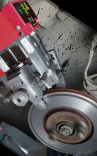 تراش و تابگیری دیسک ترمز درجا تضمینی