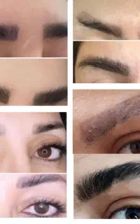 پرپشتی مژه ابروهاتا با من به دست بیار