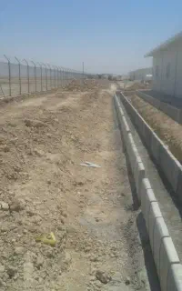 اجرای سنگ چینی،جدول و...