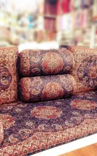 شاهشنین ترمه ۷تیکه یزدی در جشنواره مدت محدود