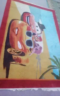 فرش گلیم عروسکی