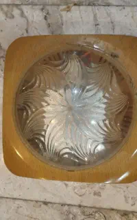 چراغ سقفی  و دیواری طرح چوب