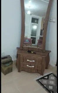 ست میزتلویزیون آینه کنسول و ساعت ایستاده