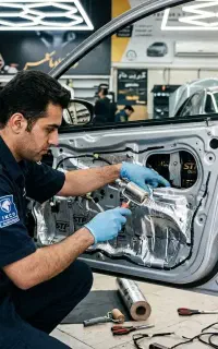 صداگیری خودرو عایق بندی دمپینگ