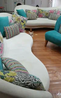 فروش مبل و سرویس تخت بدون پارگی و شکستگی