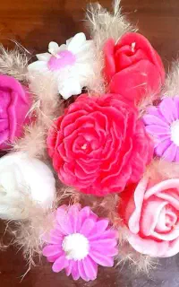 باکس شمع گل