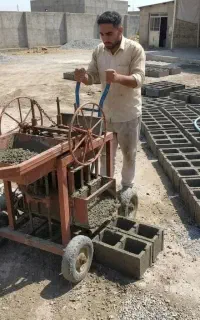 استخدام کارگر جهت کارگاه بلوک زنی شهرک صنعتی
