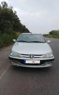 پژو پارس نقره ای مدل ۸۴ کولر یخ