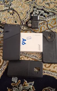 گوشی  a6 نونو کم کار بدون ضربه