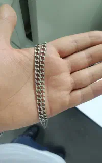 زنجیر کارتیر مردانه ایتالیایی ۹۲۵عیار
