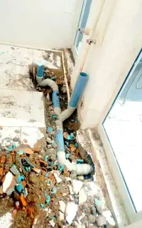 لوله کشی آب فاضلاب نشتی گیری وعیب یابی