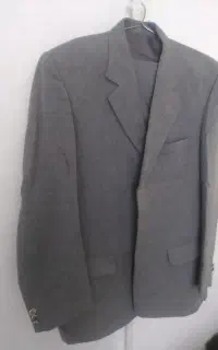 کت و شلوار و جلیغه)مردانه طوسی تیره سایز ۴۸