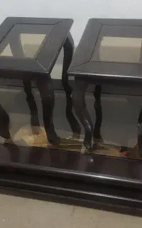میز جلو مبلی و دو عسلی