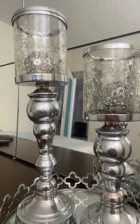 شمعدان رنگ سیلور