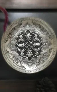 تابلو قلمزنی طرح اسلیمی