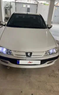 پژو پارس مدل ۸۵ سفید
