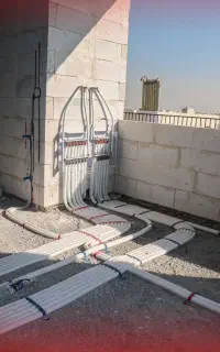 انجام لوله کشی آب و فاضلاب نصب شیرآلات و ..