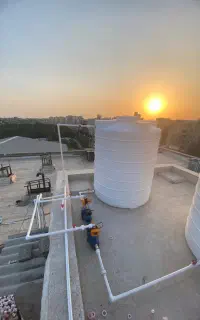 نصب پمپ آب و منبع در شرایط بحران کم آبی