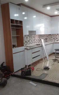 کابینت  ام دیف  و ملامین  کمد دیواری