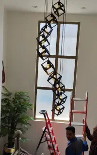 برقکار کولر لوله کشی اب لاینر خرده کاری