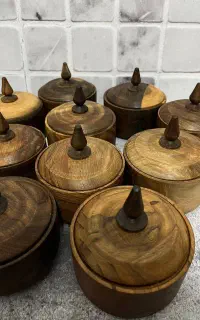 تخفیف ویژه قندان های چوبی(۶ عدد ۱۹۵۰)