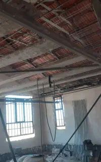جوشکاری رابیتس بندی نور مخفی نرده حفاظ نما شیروانی